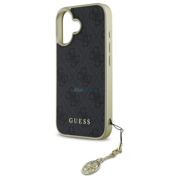 Guess GUHCP16SGF4GGR 4G Charms Collection keménytok iPhone 16 - fekete