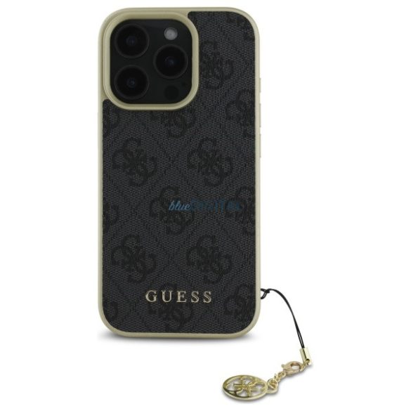 Guess GUHCP16LGF4GGR 4G Charms Collection keménytok iPhone 16 Pro - fekete