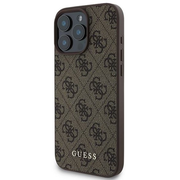 Guess GUHCP16XG4GFBR 4G Classic keménytok iPhone 16 Pro Max - barna