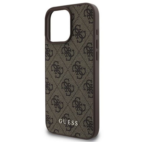 Guess GUHCP16XG4GFBR 4G Classic keménytok iPhone 16 Pro Max - barna