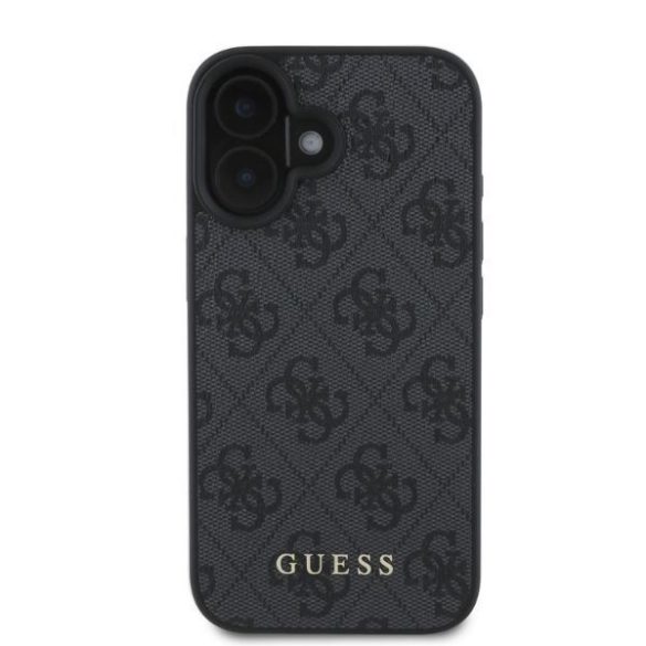 Guess GUHCP16SG4GFGR 4G Classic keménytok iPhone 16 - fekete