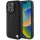 BMW BMHCP16XSLLBK Leather Hot Stamp tok iPhone 16 Pro Max - fekete