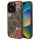 Guess GUHMP16XP4ROPEMCW 4G Flowers Print MagSafe-kompatibilis tok iPhone 16 Pro Max - barna