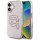 Karl Lagerfeld IML Rhinestones Karl Head tok iPhone 16 – rózsaszín