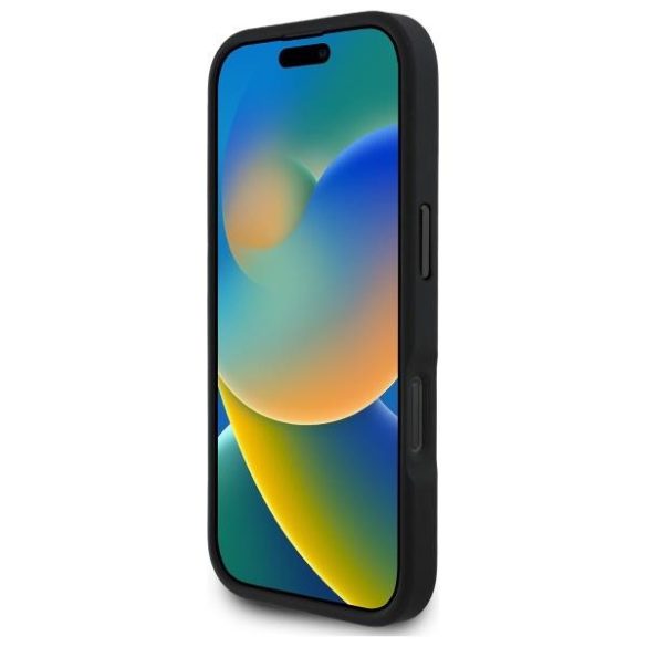 Red Bull RBHMP16L24PUILVR Leather Red Ring MagSafe-kompatibilis tok iPhone 16 Pro - sötétkék