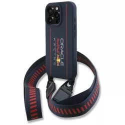   Red Bull RBHMP16X24SISOLRV iPhone 16 Pro Max 6.9" keménytok szilikon pánt és függőleges logó MagSafe