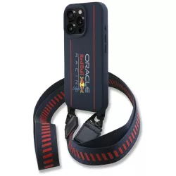   Red Bull RBHMP16X24SISOLRV iPhone 16 Pro Max 6.9" keménytok szilikon pánt és függőleges logó MagSafe