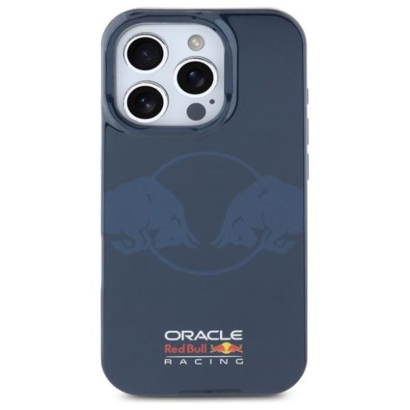 Red Bull RBHMP16X24HIDBV IML Two Bulls MagSafe-kompatibilis tok iPhone 16 Pro Max - sötétkék
