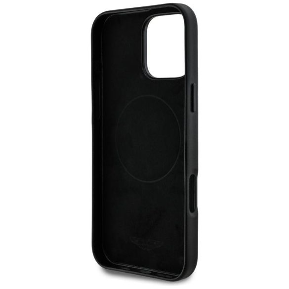 Aston Martin ASHMP16XPLOK HC FW Logo MagSafe-kompatibilis tok iPhone 16 Pro Max - fekete