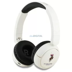   U.S. Polo Assn. USHPV6PUNH DH Color Logo Bluetooth vezeték nélküli fejhallgató - fehér