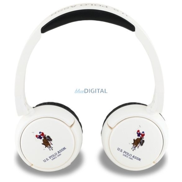 U.S. Polo Assn. USHPV6PUNH DH Color Logo Bluetooth vezeték nélküli fejhallgató - fehér