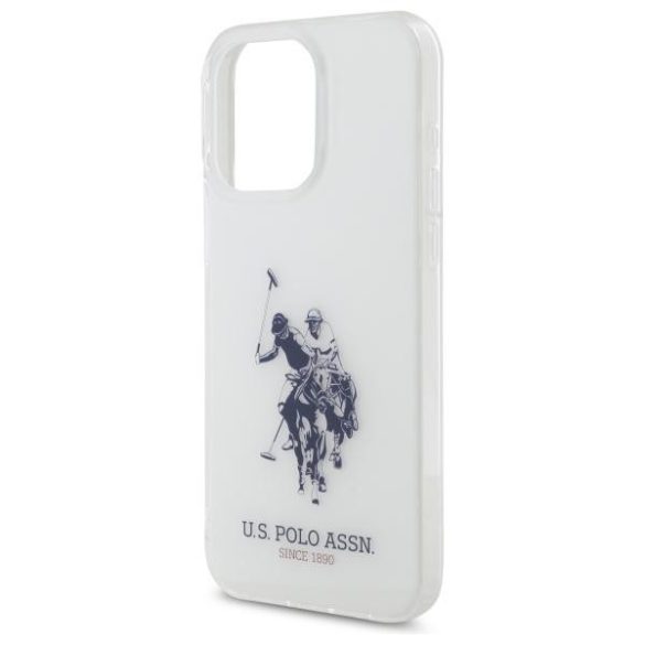 U.S. Polo Assn. USHCP15XTPUHRBH Shiny Big Logo tok iPhone 15 Pro Max - fehér