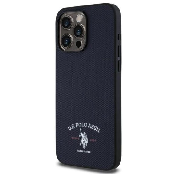 U.S. Polo Assn. USHCP15XPARV Printed DH Logo tok iPhone 15 Pro Max - sötétkék