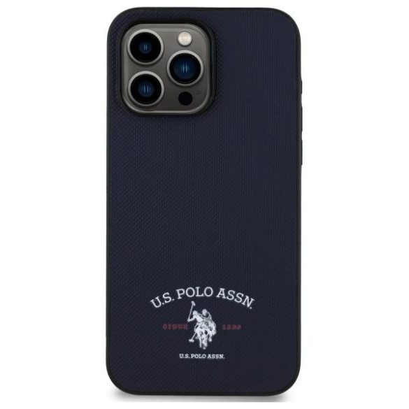 U.S. Polo Assn. USHCP15XPARV Printed DH Logo tok iPhone 15 Pro Max - sötétkék