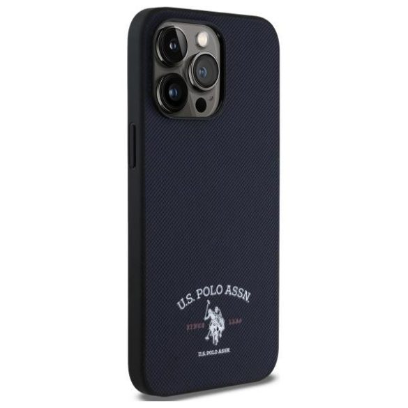 U.S. Polo Assn. USHCP15XPARV Printed DH Logo tok iPhone 15 Pro Max - sötétkék