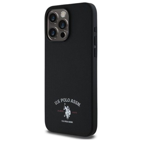 U.S. Polo Assn. USHCP15XPARK Printed DH Logo tok iPhone 15 Pro Max - fekete