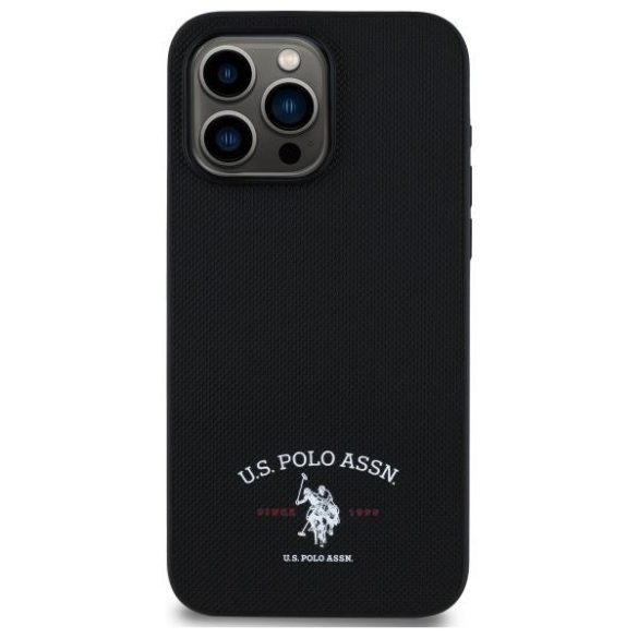 U.S. Polo Assn. USHCP15XPARK Printed DH Logo tok iPhone 15 Pro Max - fekete