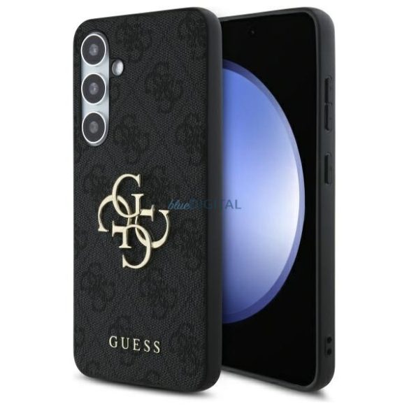 Guess GUHCS24FE4GMGGR 4G Big Metal Logo keménytok Samsung Galaxy S24 FE - fekete