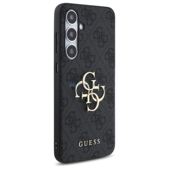 Guess GUHCS24FE4GMGGR 4G Big Metal Logo keménytok Samsung Galaxy S24 FE - fekete