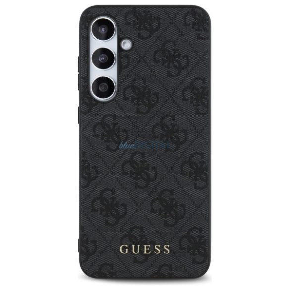 Guess GUHCS24FEG4GFGR 4G Metal Gold Logo keménytok Samsung Galaxy S24 FE - fekete