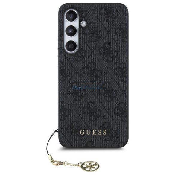 Guess GUHCS24FEGF4GGR 4G Charms Collection keménytok Samsung Galaxy S24 FE - fekete