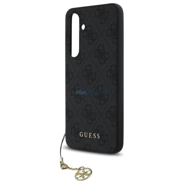 Guess GUHCS24FEGF4GGR 4G Charms Collection keménytok Samsung Galaxy S24 FE - fekete