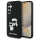 Karl Lagerfeld KLHCS24FE3DRKCNK 3D Rubber Karl&Choupette tok Samsung Galaxy S24 FE - fekete