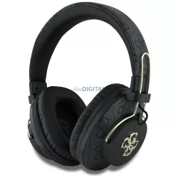   Guess GUBHS72P4FC4MK Metal 4G Logo Bluetooth vezeték nélküli fejhallgató ENC - fekete