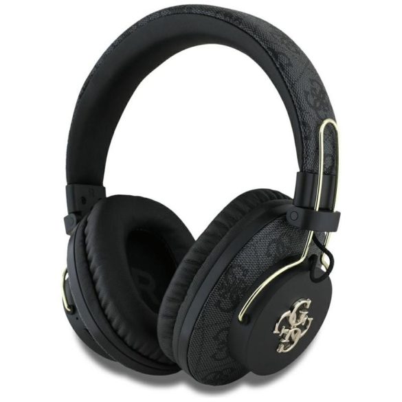 Guess GUBHS72P4FC4MK Metal 4G Logo Bluetooth vezeték nélküli fejhallgató ENC - fekete
