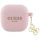 Guess GUA4LECG4P Silicone 4G Charm tok AirPods 4 - rózsaszín Guess GUA4LECG4P Silicone 4G Charm tok AirPods 4 - rózsaszín