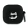 Karl Lagerfeld KLA4RUNCHK Silicone Choupette Head 3D tok AirPods 4 - fekete