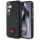 DKNY Leather Heart of NY tok Samsung Galaxy S25, fekete