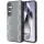 DKNY Leather Checkered Pattern MagSafe-kompatibilis tok Samsung Galaxy S25 - tópszürke