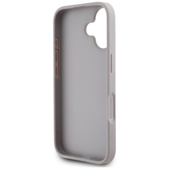Guess GUHCP16SPGROP4MU Grained Roses Big 4G Logo tok iPhone 16 - fáradt lila