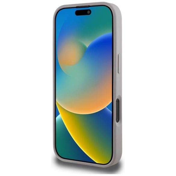 Guess GUHCP16XPGROP4MU Grained Roses Big 4G Logo tok iPhone 16 Pro Max - fáradt lila