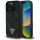 Guess GUHMP16XPGBTMK Grained Hot Stamp Peony Triangle Logo MagSafe-kompatibilis tok iPhone 16 Pro Max - fekete Guess GUHMP16XPGBTMK Grained Hot Stamp Peony Triangle Logo MagSafe-kompatibilis tok iPhone 16 Pro Max - fekete