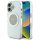 Guess GUHMP16SHTDRCEDG IML Metal Colored Circle Classic Logo MagSafe-kompatibilis tok iPhone 16 - szürke Guess GUHMP16SHTDRCEDG IML Metal Colored Circle Classic Logo MagSafe-kompatibilis tok iPhone 16 - szürke