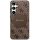 Guess 4G Round Patch Classic Logo MagSafe-kompatibilis tok Samsung Galaxy S25 Ultra - barna