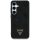 Guess Grained Hot Stamp Peony Pattern Triangle Logo MagSafe-kompatibilis tok Samsung Galaxy S25 Ultra - fekete Guess Grained Hot Stamp Peony Pattern Triangle Logo MagSafe-kompatibilis tok Samsung Galaxy S25 Ultra - fekete