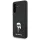 Karl Lagerfeld Fixed Glitter Ikonik Logo Metal Pin tok Samsung Galaxy A56 – fekete