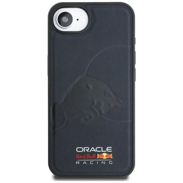 Red Bull RBHMPSE424PUBUFV Meshed Debossed Bull MagSafe-kompatibilis tok iPhone 16e - tengerészkék