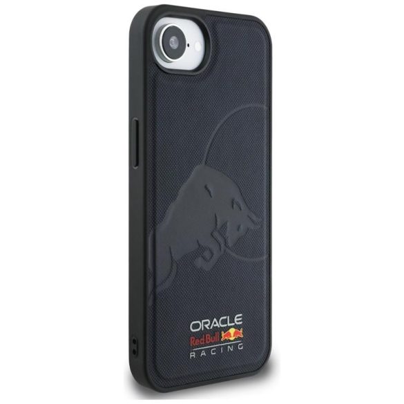Red Bull RBHMPSE424PUBUFV Meshed Debossed Bull MagSafe-kompatibilis tok iPhone 16e - tengerészkék