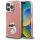 Karl Lagerfeld IML Aquarelle Choupette & Logo tok iPhone 16 Pro, rózsaszín