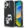Karl Lagerfeld IML Aquarelle Karl & Choupette & Logo iPhone 16, fekete