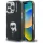 Karl Lagerfeld IML Aquarelle Karl & Logo MagSafe tok iPhone 16 Pro, fekete