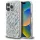 Karl Lagerfeld IML Karl Script Pattern MagSafe tok iPhone 16 Pro, fehér