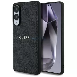   Tok Guess 4G Ring Classic Logo MagSafe  Samsung Galaxy S25 Edge fekete