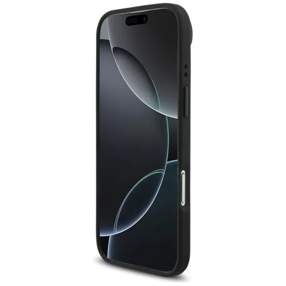 BMW M trikolor fém logó MagSafe tok iPhone Airhez Fekete