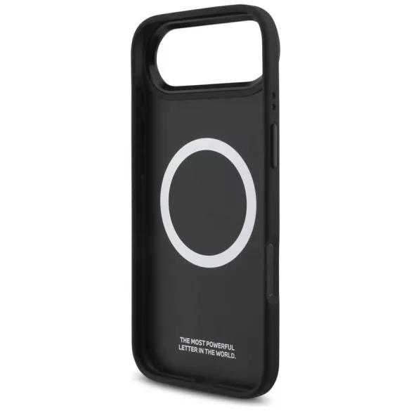 BMW M trikolor fém logó MagSafe tok iPhone Airhez Fekete