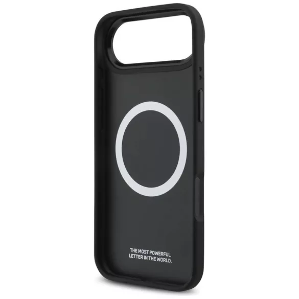 BMW M trikolor fém logó MagSafe tok iPhone Air szürke